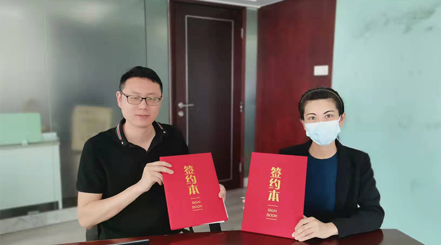 祝賀！金環(huán)電器與寧波某品牌電商客戶(hù)再次合作，簽約成功！