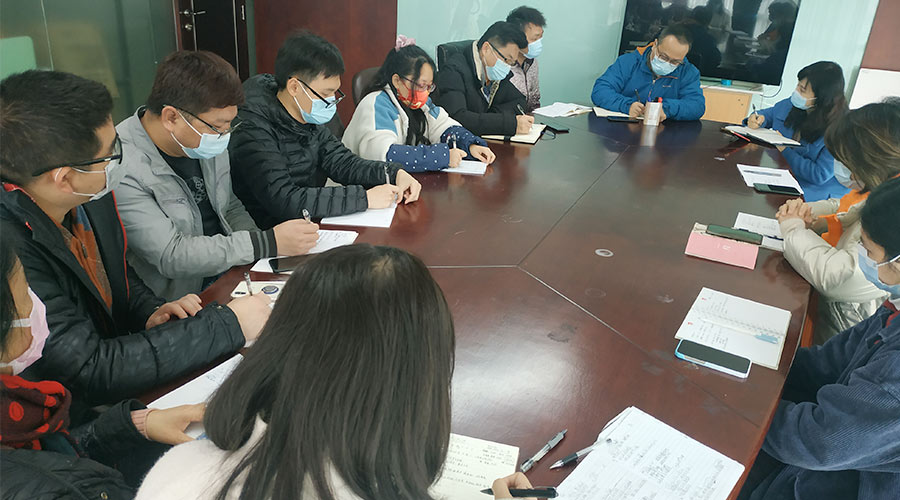 開工大吉！金環(huán)電器組織銷售部門召開動員大會