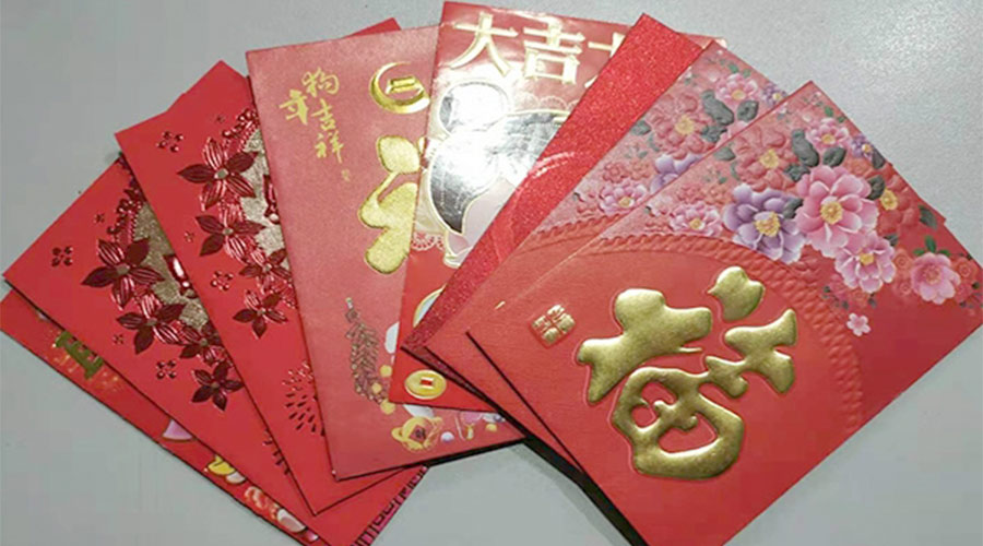 開工好彩頭！金環(huán)電器銷售部為員工派發(fā)開工紅包！
